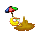 Sand Castle — smiley emoji for Slack & Discord
