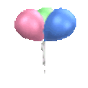 Balloons Spin — celebration emoji for Slack & Discord