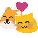 Meow Catdoggosnuggle — cartoon emoji for Slack & Discord