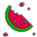Watermelon Slice 2 — watermelon emoji for Slack & Discord