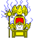 Tenshi Throne — cartoon emoji for Slack & Discord
