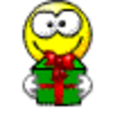 Smiley Present — emoji emoji for Slack & Discord