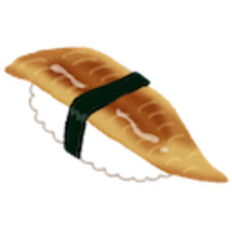 Sushi Anago — sushi emoji for Slack & Discord (Discord)