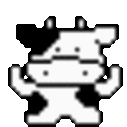 Cow Wiggle — cartoon emoji for Slack & Discord (Discord)