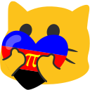 Meow Heartpolyamory — cat emoji for Slack & Discord