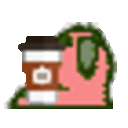 Coffee Parrot — parrot emoji for Slack & Discord
