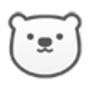 Polar Bear Headspin — cartoon emoji for Slack & Discord