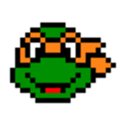 Ninja Turtle — pixel-art emoji for Slack & Discord (Discord)