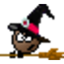 Witch Broomstick — witch emoji for Slack & Discord