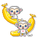 Monkies Bananas — monkey emoji for Slack & Discord