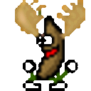 Bananadance Moose — cartoon emoji for Slack & Discord