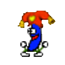 Bananadance Jester — cartoon emoji for Slack & Discord
