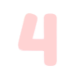 Pink Number Four — number emoji for Slack & Discord (Discord)