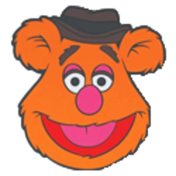 Fozzie Bear — cartoon emoji for Slack & Discord (Discord)