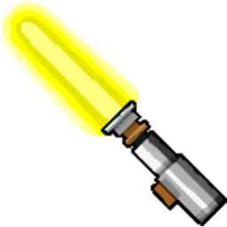 Yellowlightsaber — scifi emoji for Slack & Discord (Discord)