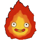 Calcifer — cartoon emoji for Slack & Discord