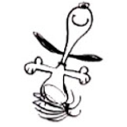 Snoopy Dance — cartoon emoji for Slack & Discord (Discord)