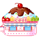 Ice Cream Shop — cartoon emoji for Slack & Discord