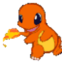 Charmander Spin — cartoon emoji for Slack & Discord (Discord)