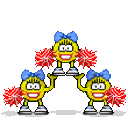 Cheerleaders — cheerleader emoji for Slack & Discord