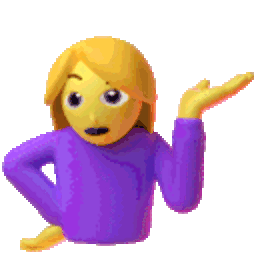 Hair Flip 3 — cartoon emoji for Slack & Discord (Discord)