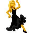 Black Dress — dance emoji for Slack & Discord