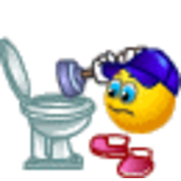 Toilet Plunger — cartoon emoji for Slack & Discord (Discord)