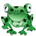 Frog Tongue — cartoon emoji for Slack & Discord