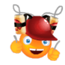 Beer Helmet — cartoon emoji for Slack & Discord