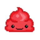Colorful Poop — cartoon emoji for Slack & Discord