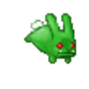 Creepy Bunny — cartoon emoji for Slack & Discord