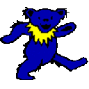 Gratefuldead Bear — cartoon emoji for Slack & Discord