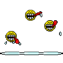 Drool Bounce — cartoon emoji for Slack & Discord