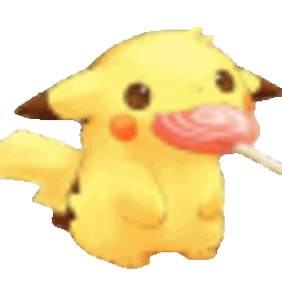 Pikachu Lollipop — cartoon emoji for Slack & Discord (Discord)