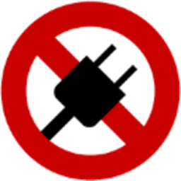 No Power — symbol emoji for Slack & Discord (Discord)