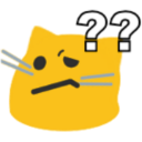 Meow Waitwhat2 — cat emoji for Slack & Discord