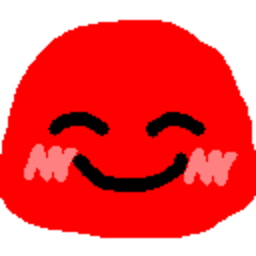 Rainbowblub Smile — cartoon emoji for Slack & Discord (Discord)