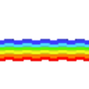 Nyan Rainbow Chainable — colorful emoji for Slack & Discord