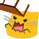 Meow Tableflip — cartoon emoji for Slack & Discord