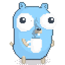 Gopher Coffee Nofill — cute emoji for Slack & Discord