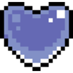 Silvercrystalheart — heart emoji for Slack & Discord (Discord)