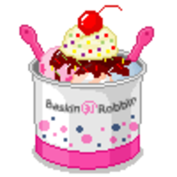Baskin Robbins — logo emoji for Slack & Discord (Discord)