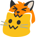 Meow Foxnomcat — cartoon emoji for Slack & Discord