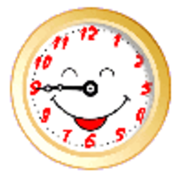 Clock Smile — clock emoji for Slack & Discord (Discord)