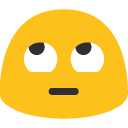 Blob Rollingeyes — emotion emoji for Slack & Discord