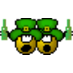 Saint Patrick — cartoon emoji for Slack & Discord (Discord)