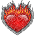 Flaming Heart — heart emoji for Slack & Discord