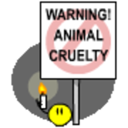 Waring Animalcruelty — warning emoji for Slack & Discord (Discord)