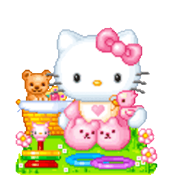Hellokitty Toss — cute emoji for Slack & Discord (Discord)