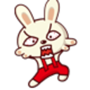War Rabbit — cartoon emoji for Slack & Discord